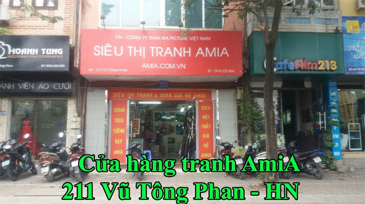 Cua hang tranh treo tuong AmiA 211 Vu Tong phan