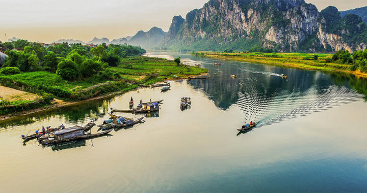Tranh phong cảnh quê hương Quảng Bình đẹp nhất - Tranh AmiA
